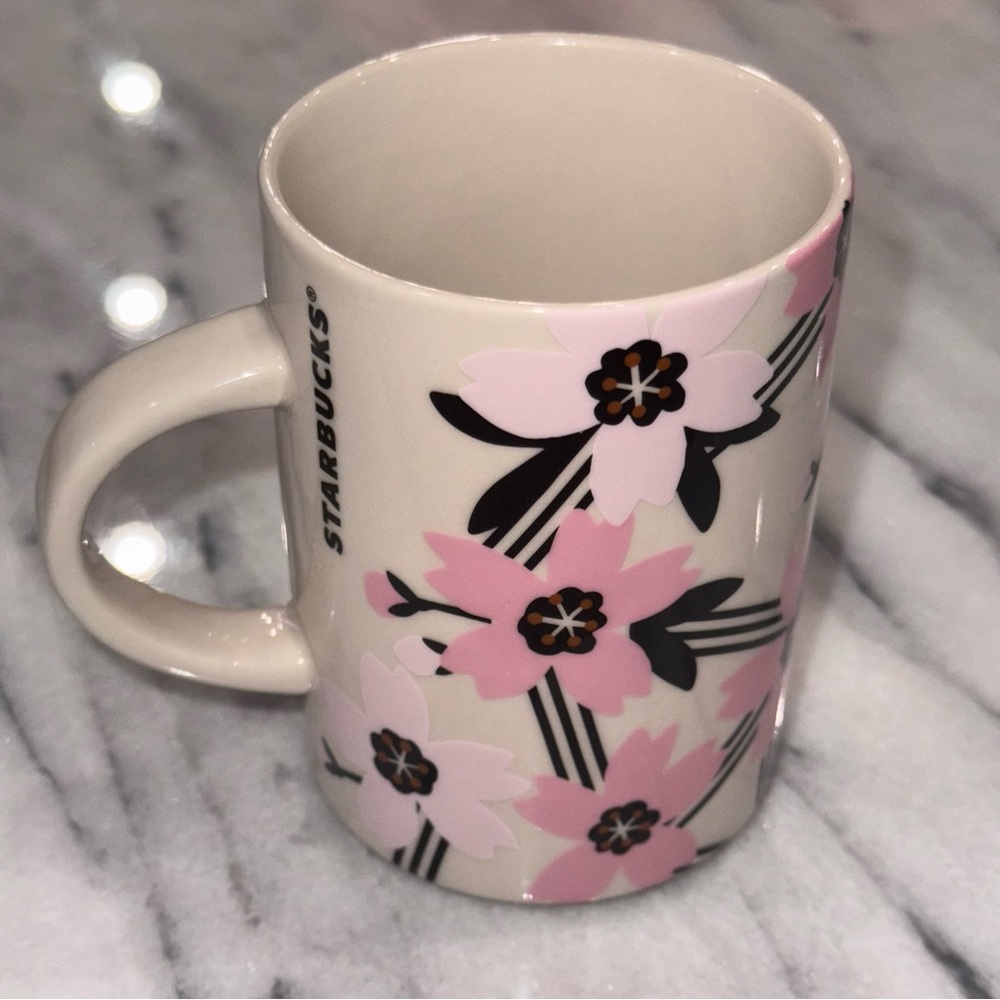 Starbucks 2017 Pink Cherry Blossom Mug